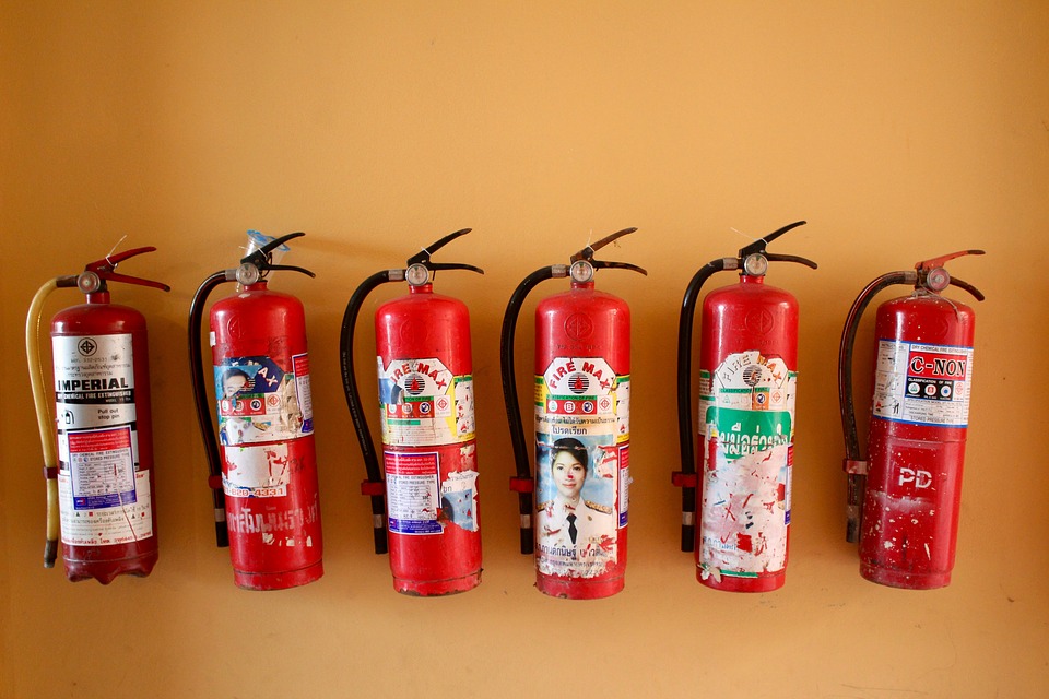 fire extinguishers